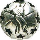 Virgo Pewter Bead