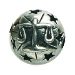 Libra Pewter Bead