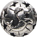 Capricorn Pewter Bead