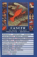 Cancer Wallet Card
