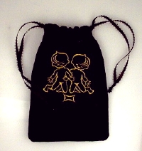 Gemini Velvet Bag