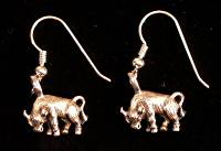 Taurus Charm Earrings