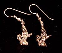 Virgo Charm Earrings