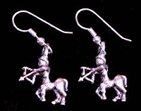 Sagittarius Charm Earrings