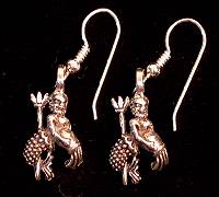 Aquarius Charm Earrings
