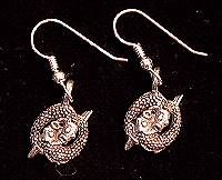 Pisces Charm Earrings