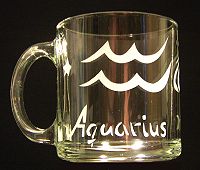 Aquarius Coffee and Tea Mug