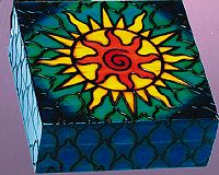 Solar Wind Wooden Box