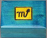 Scorpio Wooden Box