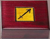 Sagittarius Wooden Box