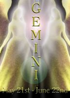 Gemini Angel Card