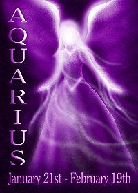 Aquarius Angel Card