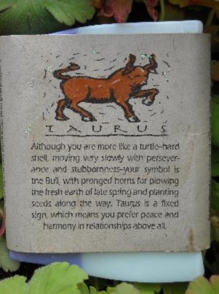 Taurus Herbal Aromatherapy Soap