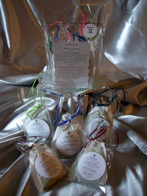 Gemini Herbal Aromatherapy Bath Teas