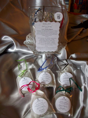 Virgo Herbal Aromatherapy Bath Teas