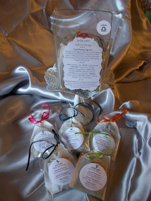 Libra Herbal Aromatherapy Bath Teas
