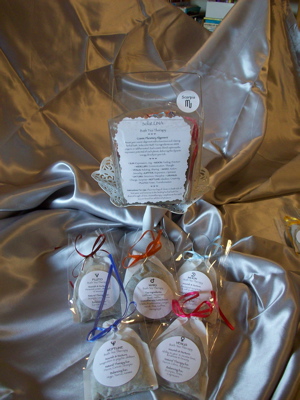 Scorpio Herbal Aromatherapy Bath Teas