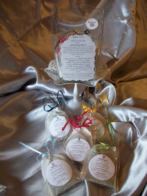 Aquarius Herbal Aromatherapy Bath Teas