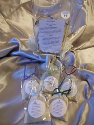 Pisces Herbal Aromatherapy Bath Teas