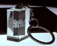 Side View of Leo Keychain