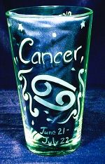 Cancer Pint Glass