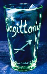 Sagittarius Pint Glass