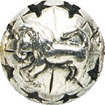 Leo Pewter Bead