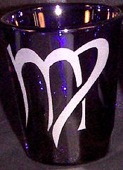 Virgo Shot Glass