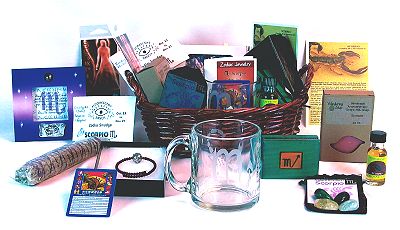 Aries Zodiac Birthday Gift Basket