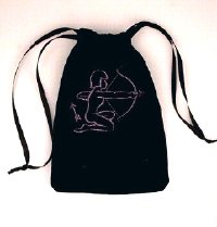 Sagittarius Velvet Bag